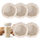 Sibba 5 Pcs Sourdough Starter Jar Covers - Handmade Cotton Cloth Covers, Reusable