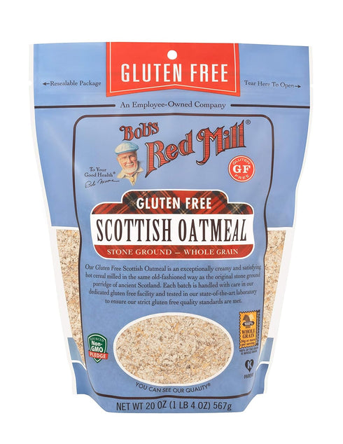 20 Oz Bob's Red Mill Gluten Free Scottish Oatmeal