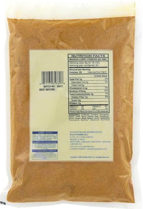 SWAD Madras Curry Powder, 7 OZ