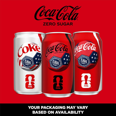 12 oz, 24 Pack (Package Coke Zero Sugar Cola Soda, May Vary)