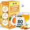 LeafLea Turmeric Tea with Ginger and Cinnamon, 80 Premium Turmeric Ginger Tea