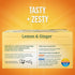 50 Count (Pack 6), 300 Twinings Lemon & Ginger Herbal Tea Individually Wrapped Bags, of Tangy Lemon & Spicy Ginger
