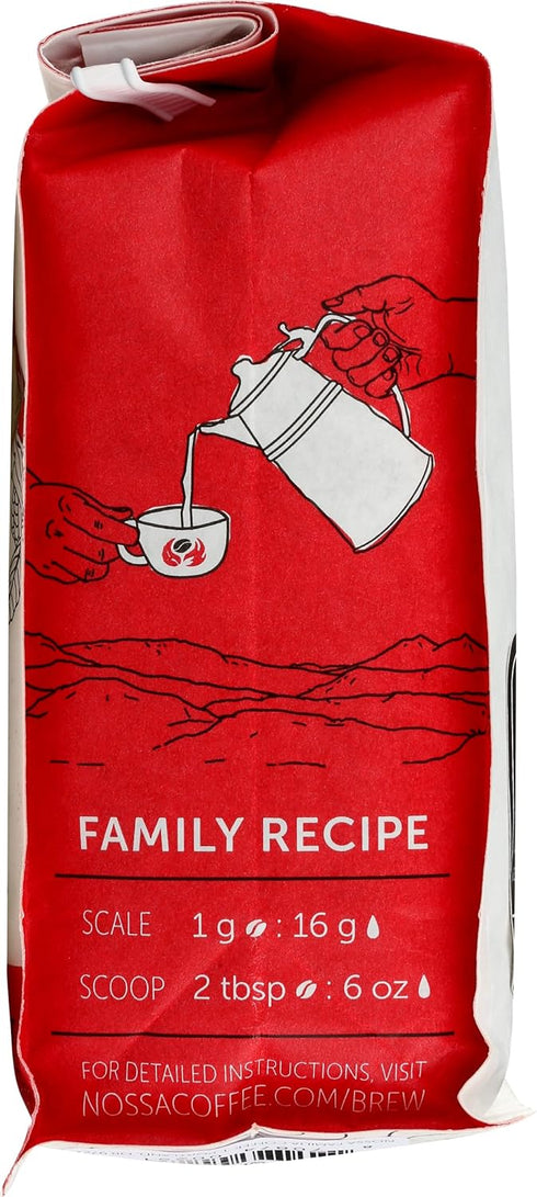 Nossa Familia 12 OZ COFFEE Ernestos House Blend Whole Bean