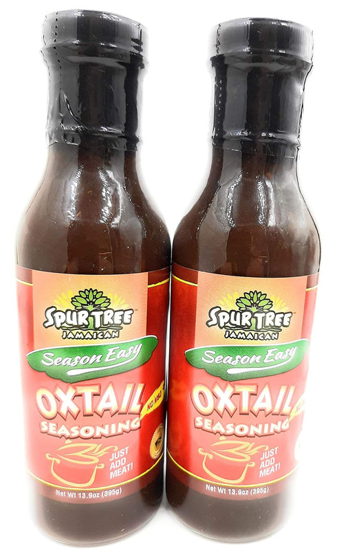 Spur Tree Oxtail Seasoning, 13.9 oz (2 Pack) - Authentic Jamaican Cuisine