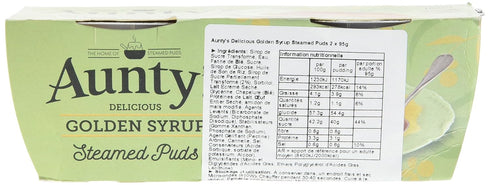 Auntys Golden Syrup Pudding