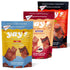 Yay's Beef Jerky Sampler Pack Healthy High-Protein Snacks, Variety Pack of 3