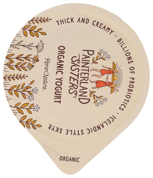Painterland Sisters 5.3 , Yogurt Icelandic Style Skyr Blueberry Lemon Organic, Ounce
