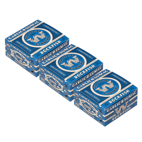 Wildfish Cannery Rockfish with Garlic and Sumac | 3 x 3.88oz Can