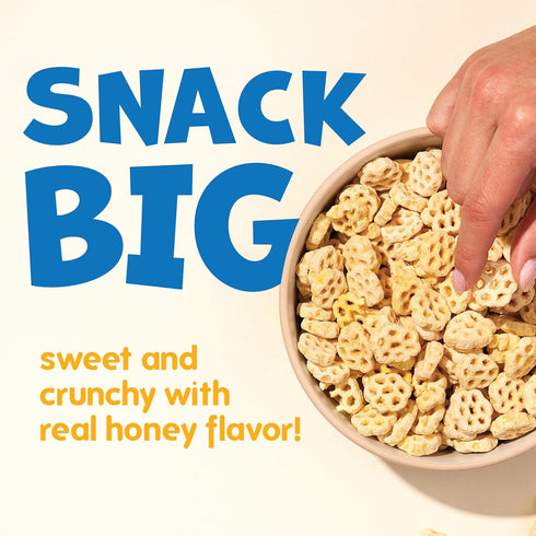 Honeycomb 19 oz Honey Flavored Sweetened Corn and Oat Breakfast Cereal, Box