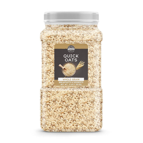 Birch & Meadow Quick Oats, 3 lb, Whole Grain, Hearty Ingredient, Breakfast