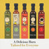 5 Set Pack Hot Sauce Collection by MSFR Levels of Charlie Brown from PEANUTS Mini Hot Sauce Bottles Gift with Spicy