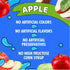 100% 40 Casepack, 4 10 Capri Sun Apple Juice from Concentrate with added ingredients Pouches, ct Boxes of Pouches