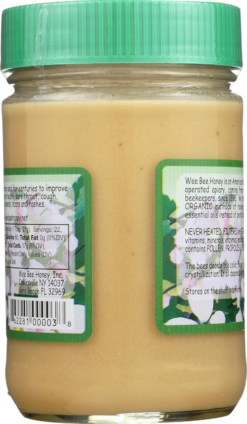 Wee Bee Honey 1 Naturally Raw Honey, Pound