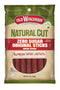 Old Wisconsin Natural Cut Original Sausage Snack Sticks, Zero Sugar, Naturally Smoked,