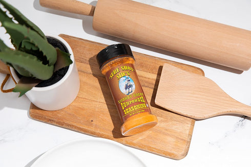 Sure Shot Sid’s Smokey Bacon Gunpowder Seasoning - Famous BBQ Rub Powder Grill Seasoning for Beef, Steak Meat, All-Purpose Seasoning Blend Dry Rub for Grilling