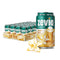 Zevia Zero Sugar Soda, Cream Soda, 12 oz Cans (24-Pack) Naturally Sweetened,