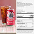 24 24 12 oz Dr. Brown's Black Cherry Soda - A New York Original - Cans - Kosher, Gourmet Soda Pop - Black Cherry