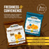 12 Pack (34.2oz) Honees Honey Caramels Hard Candy Individually Wrapped | Natural & Healthy Candy, Italian Made