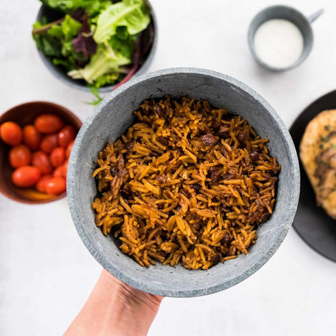 8.8oz Wild Garden Heat and Serve Pilaf, Rice & Lentil, Ready to Eat, Healthy Microwaveable Meals, Made of Long Grain