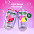 7.5oz 12 Pack Bloom Nutrition Sparkling Energy Drink Minis, Raspberry Lemon & Strawberry Watermelon