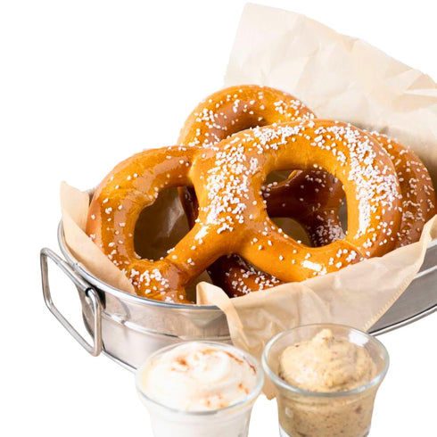 Soft Pretzels Shelf Stable Non Frozen Individual Packed in Vacum Bags plus