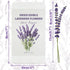 130+ 2oz (57g) Edible Lavender Sprigs for Cake & Cocktails Garnish, Whole Dried Lavender Stems Culinary Herb for Tea