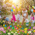 SAILYLENCEY 12-Pack 3.43 inch 6 Large Plastic Easter Eggs with Secure Lock - Assorted Colors, Fillable & Reusable