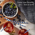 100 The Republic of Tea - Wild Blueberry Tea, Super Refill | Tea Bags, Gourmet Black Tea | Caffeinated