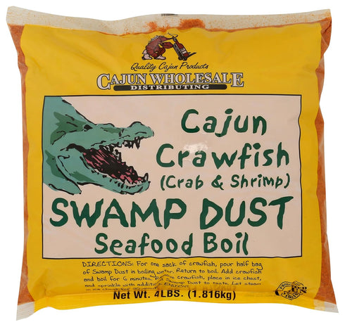 Swamp Dust Cajun Crawfish (Crab & Shrimp) 4LB
