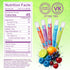 24 Count Pack Frozen Freeze Pops, Ice Pops Bulk of Refreshing Assorted Flavors, Enjoy Dye Free Popsicles and Ready