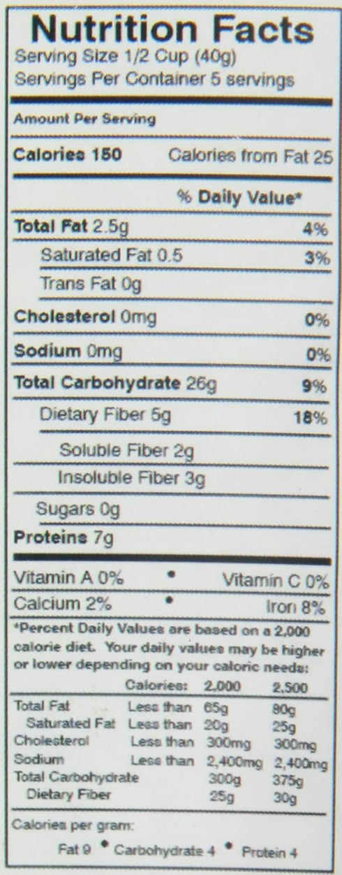 1 Gluten-Free Prairie Oatmeal, Certified Gluten Free Purity Protocol, Non-GMO, Vegan, Pound