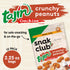 2.25 oz 12 Pack Snak Club Tajin Crunchy Peanuts, Nuts with Chili and Lime Seasoning, Mild, Snack Bags