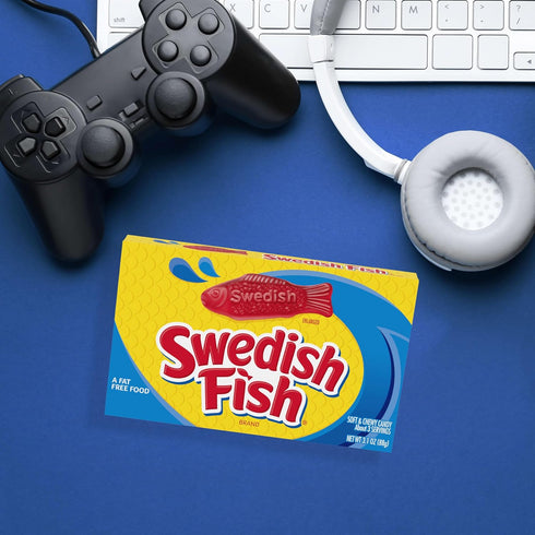 12 3.1 oz SWEDISH FISH Soft & Chewy Candy, Easter Candy, - Boxes