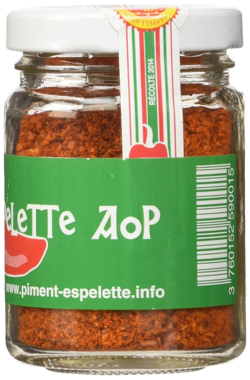 Piment d'Espelette - Red Chili Pepper Powder from France, 1.41oz