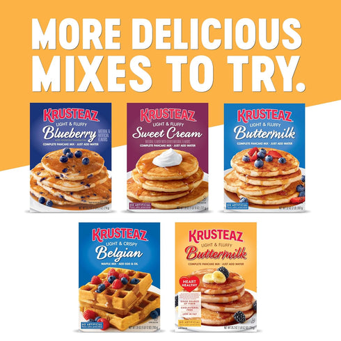 25.2 Oz Krusteaz Heart Healthy Pancake