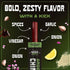 10 MaxJerky Argentina Chimichurri Beef Sticks Herb-Seasoned Gourmet Jerky Snack High Protein, Low Calorie, Gluten Free