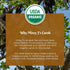 3 6 Pack Missy J's Organic Peanut Butter Carob Bar Ounce Made with Coconut Sugar, Vegan, Gluten and Caffeine Free