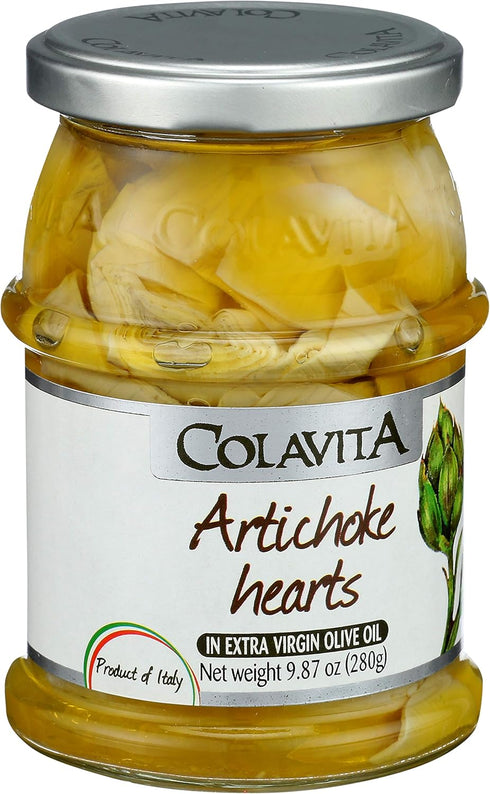 by COLAVITA 9.87oz Colavita Marinated Vegetables - Artichoke Hearts in EVOO, Jar