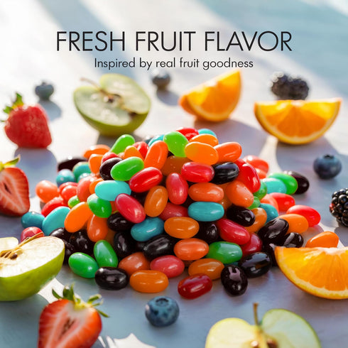 1 lb Jelly Beans Bulk Fruity Flavored Candy Mix for Party Favors, Goody Bags, Snacking, Candy Buffets & Dessert Tables