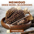 2 Oz(56.7g) MEIMIDUO Grade AAA Dried Morel Mushrooms (Morchella Conica) for Cooking, Ketone Friendly, Gluten-Free