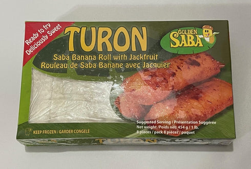 Generic Golden Saba TURON (Banana Roll with Jack Fruit) 1 LB per pack