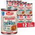 Snow's Manhattan Clam Chowder, 15 oz Can (Pack of 12) - 11g