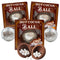 Needzo Hot Chocolate Salted Caramel Flavored Melting Balls, Bulk Cocoa with Mini