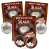 Needzo Hot Chocolate Salted Caramel Flavored Melting Balls, Bulk Cocoa with Mini