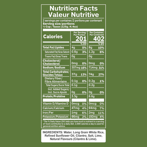 1.5 7 8.8 oz 8.8oz Pack 12 Eat Regal Cilantro & Lime Rice Ready to Eat in Minutes Microwave Pouch, Clean Non-GMO