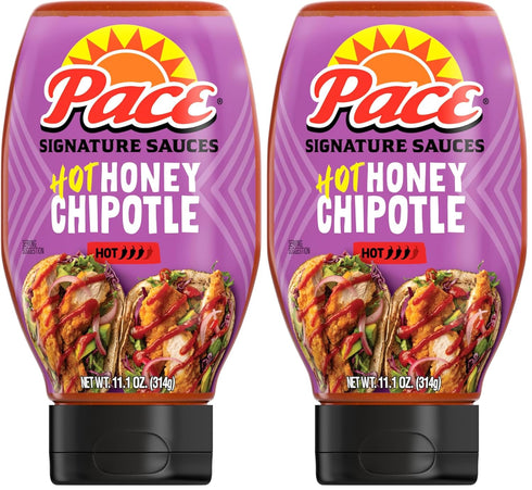 Pace Hot Honey Chipotle Signature Sauce, 11.1 oz (Pack of 2)