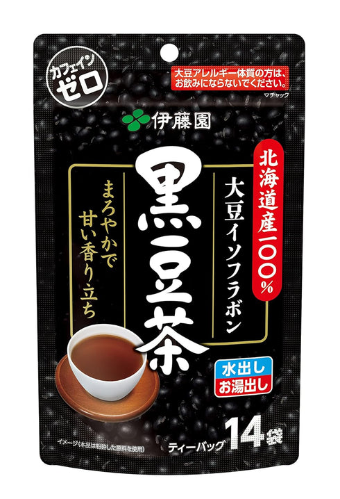 ITO EN health tea black bean tea tea bag 14 bags of