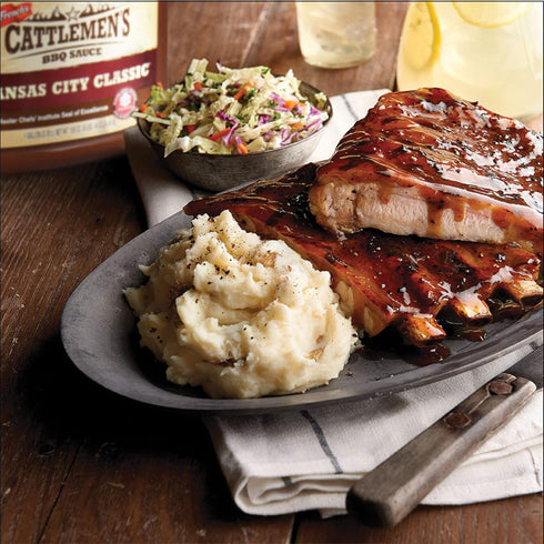 Cattlemen's Kansas City Classic BBQ Sauce, 1 gal - Perfect Tangy, Sweet Flavor for Pork, Wings, Chicken