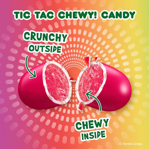 7 oz (Packaging TIC TAC CHEWY! Fruit Adventure Candy, Fruity Chewy Candy, May Vary)