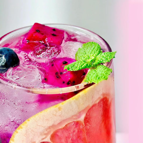 5.3oz(150g) TXDYNLLK Freeze-Dried Diced Dragon Fruit Single Ingredient, No Added Sugar, Dragon Fruit Cubes for Drinks